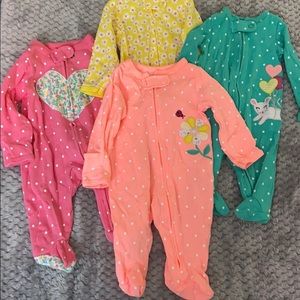 Newborn Carters Sleeper Pajamas